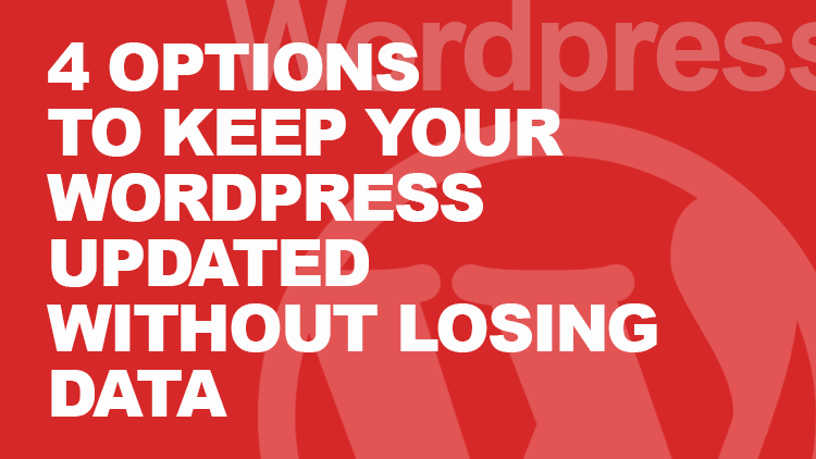 4 Ways to Safely Update WordPress without Losing Data